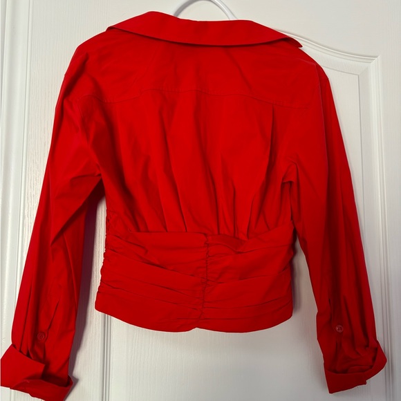 Poplum corset V neck long sleeve ZARA - Picture 5 of 6
